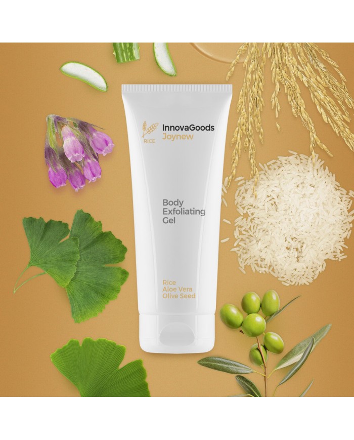 Gel Esfoliante Corpo Rice Joynew InnovaGoods 200 ml Gel Esfoliante Corpo Rice Joynew InnovaGoods 200 ml