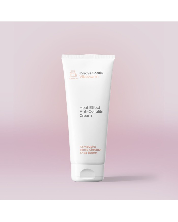 Crema Anticellulite Effetto Calore Kombucha Vibewarm InnovaGoods 200 ml Crema Anticellulite Effetto Calore Kombucha Vibewarm InnovaGoods 200 ml