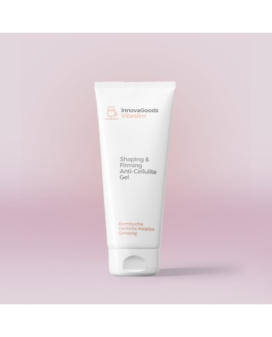 Gel Anticellulite Rassodante e Modellante Kombucha Vibeslim InnovaGoods 200 ml Gel Anticellulite Rassodante e Modellante Kombucha Vibeslim InnovaGoods 200 ml