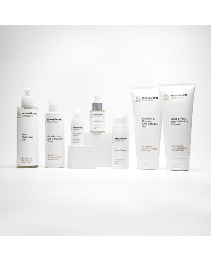 Tonico Viso Idratante ed Esfoliante Kombucha Vibefresh InnovaGoods 150 ml