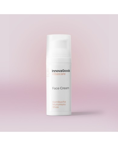 Crema Viso Idratante Kombucha Vibecare InnovaGoods 50 ml Crema Viso Idratante Kombucha Vibecare InnovaGoods 50 ml