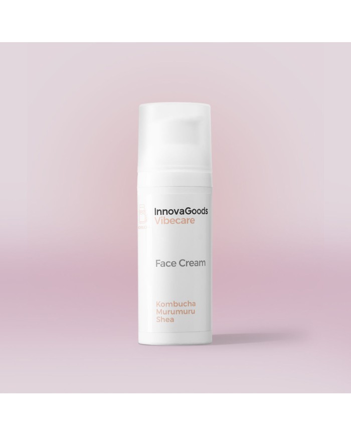 Crema Viso Idratante Kombucha Vibecare InnovaGoods 50 ml Crema Viso Idratante Kombucha Vibecare InnovaGoods 50 ml