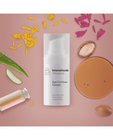 Contorno Occhi Kombucha Vibeglow InnovaGoods 15 ml Contorno Occhi Kombucha Vibeglow InnovaGoods 15 ml