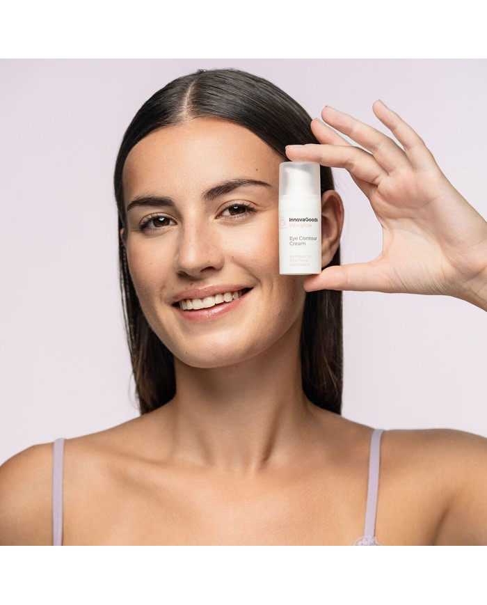 Contorno Occhi Kombucha Vibeglow InnovaGoods 15 ml Contorno Occhi Kombucha Vibeglow InnovaGoods 15 ml