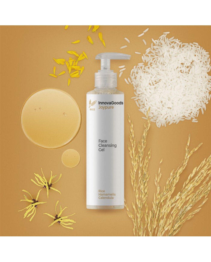 Gel Detergente Viso Rice Joypure InnovaGoods 200 ml Gel Detergente Viso Rice Joypure InnovaGoods 200 ml