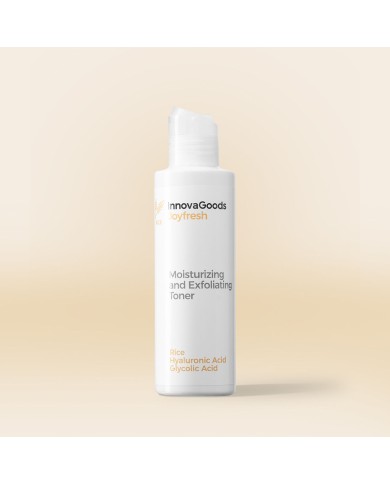 Tonico Viso Idratante ed Esfoliante Rice Joyfresh InnovaGoods 150 ml