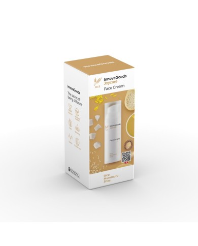 Crema Viso Idratante Rice Joycare InnovaGoods 50 ml Crema Viso Idratante Rice Joycare InnovaGoods 50 ml