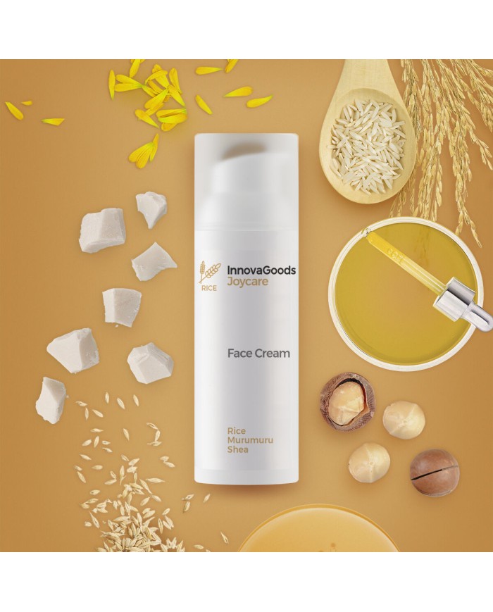Crema Viso Idratante Rice Joycare InnovaGoods 50 ml Crema Viso Idratante Rice Joycare InnovaGoods 50 ml