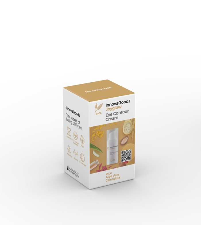 Contorno Occhi Rice Joyglow InnovaGoods 15 ml Contorno Occhi Rice Joyglow InnovaGoods 15 ml
