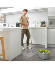 Mocio Rotante con Autopulizia e Secchio Separatore Selimop InnovaGoods Mocio Rotante con Autopulizia e Secchio Separatore Selimop InnovaGoods