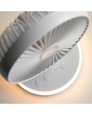 Ventilatore da Scrivania Ricaricabile con LED FanLed InnovaGoods Ø6,6'' 4000 mAh Ventilatore da Scrivania Ricaricabile con LED FanLed InnovaGoods Ø6,6'' 4000 mAh