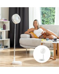 Ventilatore Ricaricabile Pieghevole 3 in 1 Fandle InnovaGoods Ø7,7'' 7200 mAh Ventilatore Ricaricabile Pieghevole 3 in 1 Fandle InnovaGoods Ø7,7'' 7200 mAh
