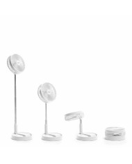 Ventilatore Ricaricabile Pieghevole 3 in 1 Fandle InnovaGoods Ø7,7'' 7200 mAh Ventilatore Ricaricabile Pieghevole 3 in 1 Fandle InnovaGoods Ø7,7'' 7200 mAh