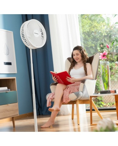 Ventilatore Ricaricabile Pieghevole 3 in 1 Fandle InnovaGoods Ø7,7'' 7200 mAh Ventilatore Ricaricabile Pieghevole 3 in 1 Fandle InnovaGoods Ø7,7'' 7200 mAh