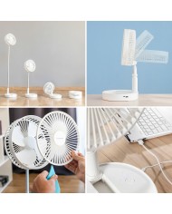 Ventilatore Ricaricabile Pieghevole 3 in 1 Fandle InnovaGoods Ø7,7'' 7200 mAh Ventilatore Ricaricabile Pieghevole 3 in 1 Fandle InnovaGoods Ø7,7'' 7200 mAh