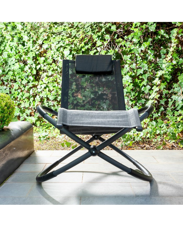 Lettino a Dondolo Orbitale Pieghevole Rockorb InnovaGoods Lettino a Dondolo Orbitale Pieghevole Rockorb InnovaGoods