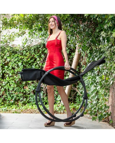 Lettino a Dondolo Orbitale Pieghevole Rockorb InnovaGoods Lettino a Dondolo Orbitale Pieghevole Rockorb InnovaGoods