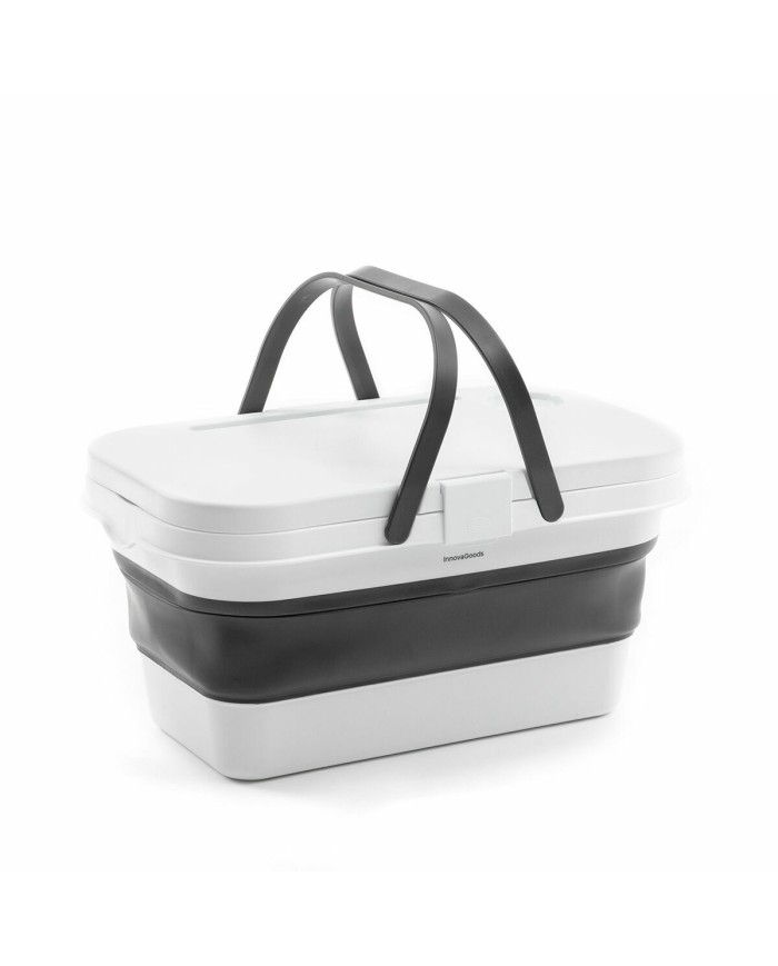 Cestino da Picnic Pieghevole con Piano d'Appoggio Pickning InnovaGoods Cestino da Picnic Pieghevole con Piano d'Appoggio Pickning InnovaGoods