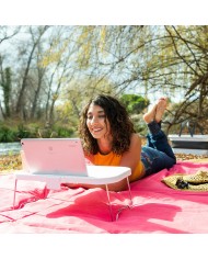 Cestino da Picnic Pieghevole con Piano d'Appoggio Pickning InnovaGoods Cestino da Picnic Pieghevole con Piano d'Appoggio Pickning InnovaGoods