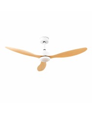 Ventilatore da Soffitto con Luce LED e 3 Pale ABS Wuled InnovaGoods Legno 36 W 52" Ø132 cm Ventilatore da Soffitto con Luce LED e 3 Pale ABS Wuled InnovaGoods Legno 36 W 52" Ø132 cm