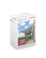 Tenda Parasole a Vela Rettangolare Shazail InnovaGoods 2 x 3 m