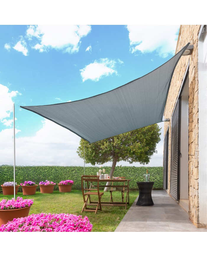 Tenda Parasole a Vela Rettangolare Shazail InnovaGoods 2 x 3 m