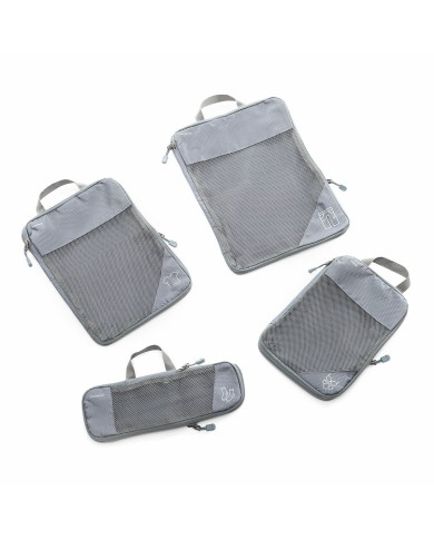 Borse a Compressione per Valigie Compakube InnovaGoods 4 Pezzi