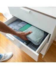 Borse a Compressione per Valigie Compakube InnovaGoods 4 Pezzi