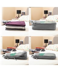 Borse a Compressione per Valigie Compakube InnovaGoods 4 Pezzi