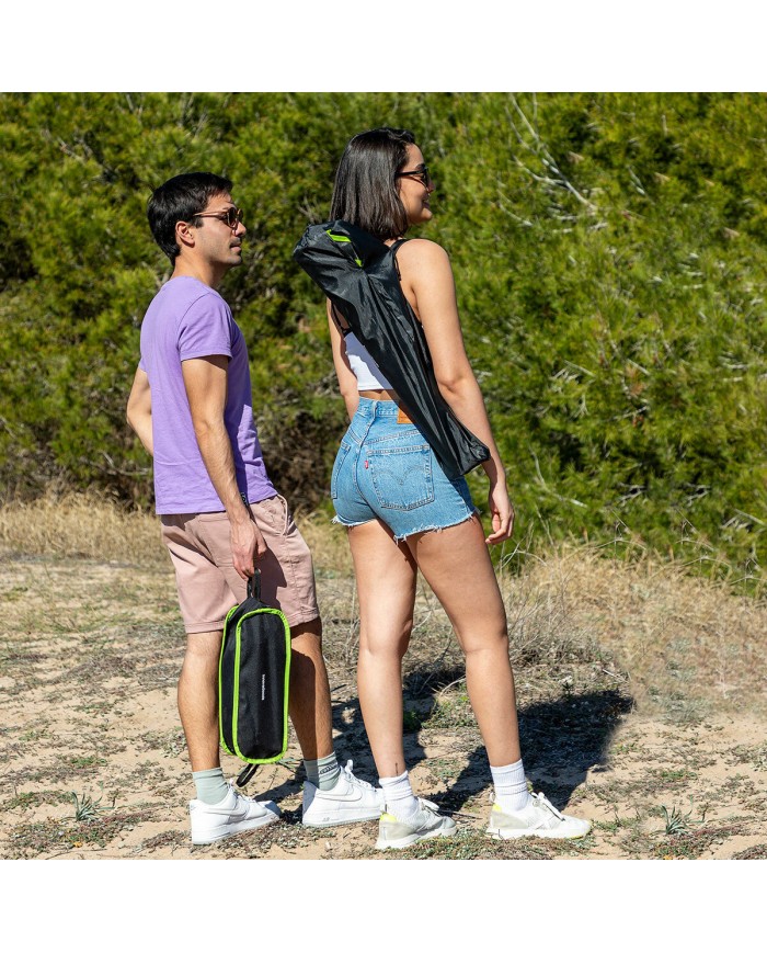 Tavolo Pieghevole in Tessuto da Campeggio con Custodia Cafolby InnovaGoods