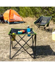 Tavolo Pieghevole in Tessuto da Campeggio con Custodia Cafolby InnovaGoods