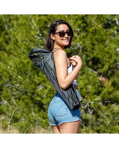 Tavolo Pieghevole in Tessuto da Campeggio con Custodia Cafolby InnovaGoods Tavolo Pieghevole in Tessuto da Campeggio con Custodia Cafolby InnovaGoods