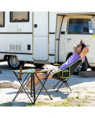 Tavolo Pieghevole in Tessuto da Campeggio con Custodia Cafolby InnovaGoods