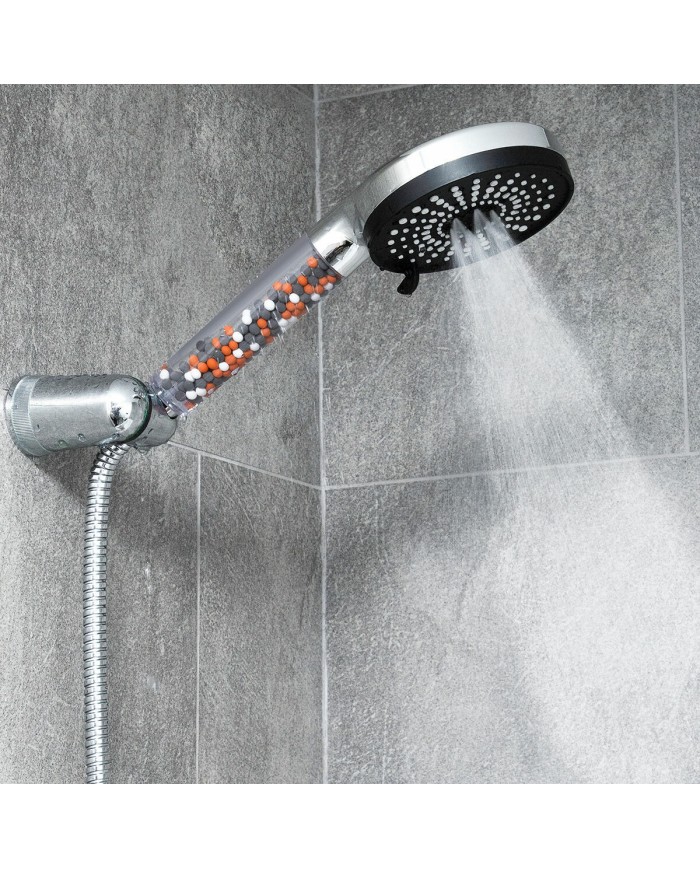 Soffione Doccia ad Alta Pressione con Filtro e Minerali Moshol InnovaGoods Soffione Doccia ad Alta Pressione con Filtro e Minerali Moshol InnovaGoods