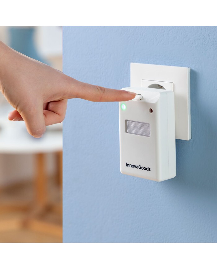 Repellente ad Ultrasuoni per Parassiti con LED Killekt Duo InnovaGoods 2 Unità