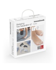 Separatore Dita per Relax e Sport Toelax InnovaGoods 4 Unità Separatore Dita per Relax e Sport Toelax InnovaGoods 4 Unità