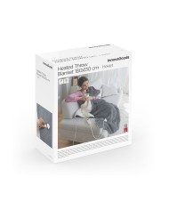 Coperta Elettrica Heklet InnovaGoods Bianco Grigio 130 x 180 cm 160 W Coperta Elettrica Heklet InnovaGoods Bianco Grigio 130 x 180 cm 160 W