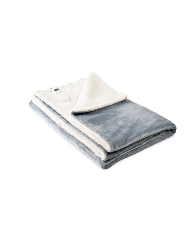 Coperta Elettrica Heklet InnovaGoods Bianco Grigio 130 x 180 cm 160 W