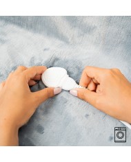 Coperta Elettrica Heklet InnovaGoods Bianco Grigio 130 x 180 cm 160 W Coperta Elettrica Heklet InnovaGoods Bianco Grigio 130 x 180 cm 160 W