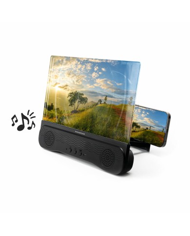 Schermo Amplificatore per Cellulari con Altoparlante Ricaricabile Screenier InnovaGoods Schermo Amplificatore per Cellulari con Altoparlante Ricaricabile Screenier InnovaGoods