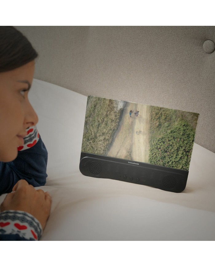 Schermo Amplificatore per Cellulari con Altoparlante Ricaricabile Screenier InnovaGoods Schermo Amplificatore per Cellulari con Altoparlante Ricaricabile Screenier InnovaGoods