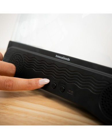 Schermo Amplificatore per Cellulari con Altoparlante Ricaricabile Screenier InnovaGoods Schermo Amplificatore per Cellulari con Altoparlante Ricaricabile Screenier InnovaGoods