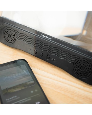 Schermo Amplificatore per Cellulari con Altoparlante Ricaricabile Screenier InnovaGoods Schermo Amplificatore per Cellulari con Altoparlante Ricaricabile Screenier InnovaGoods