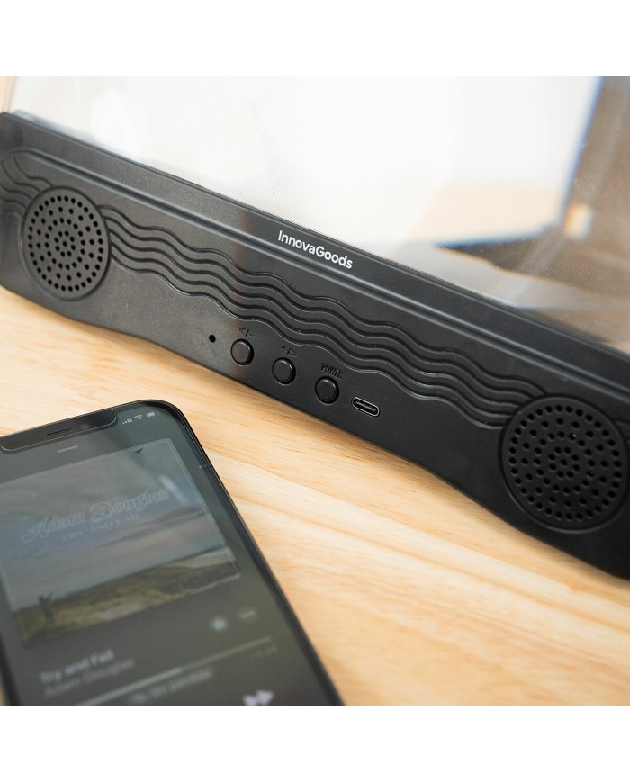 Schermo Amplificatore per Cellulari con Altoparlante Ricaricabile Screenier InnovaGoods Schermo Amplificatore per Cellulari con Altoparlante Ricaricabile Screenier InnovaGoods