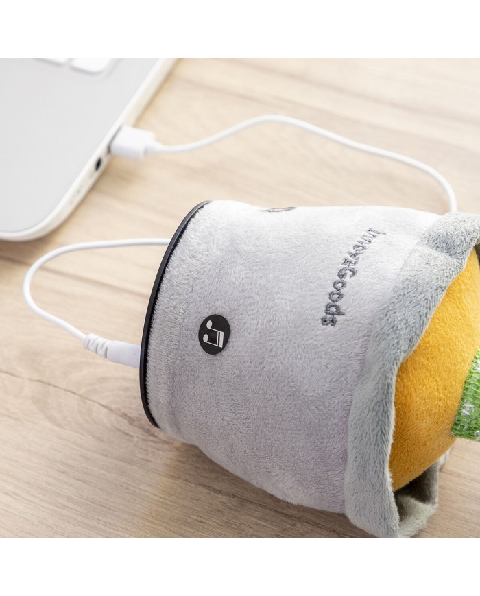 Cactus Danzante e Parlante Ricaricabile con Musica e LED Multicolor Cacxi InnovaGoods Cactus Danzante e Parlante Ricaricabile con Musica e LED Multicolor Cacxi InnovaGoods