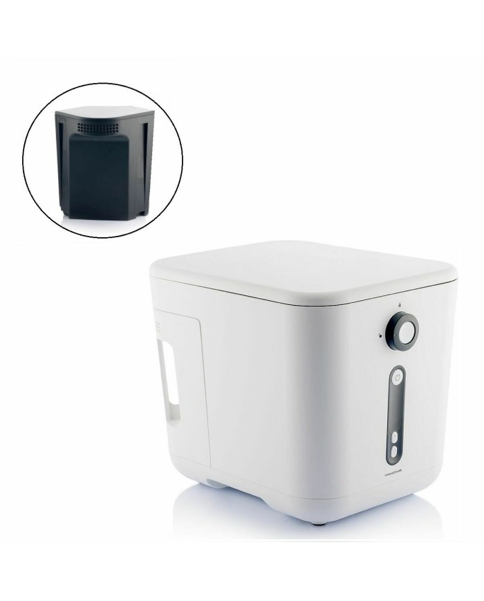 Filtro in Carbonio per Compostiera Elettrica da Cucina Ewooster InnovaGoods Confezione da 2 unità Filtro in Carbonio per Compostiera Elettrica da Cucina Ewooster InnovaGoods Confezione da 2 unità