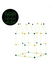 Kit di Costruzione di Fortini per Bambini Archikitt InnovaGoods 85 Pezzi