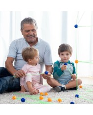 Kit di Costruzione di Fortini per Bambini Archikitt InnovaGoods 85 Pezzi