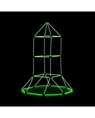 Kit di Costruzione di Fortini per Bambini Archikitt InnovaGoods 85 Pezzi