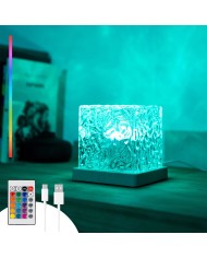 Proiettore LED Ricaricabile di Aurore Boreali Boralamp InnovaGoods Proiettore LED Ricaricabile di Aurore Boreali Boralamp InnovaGoods